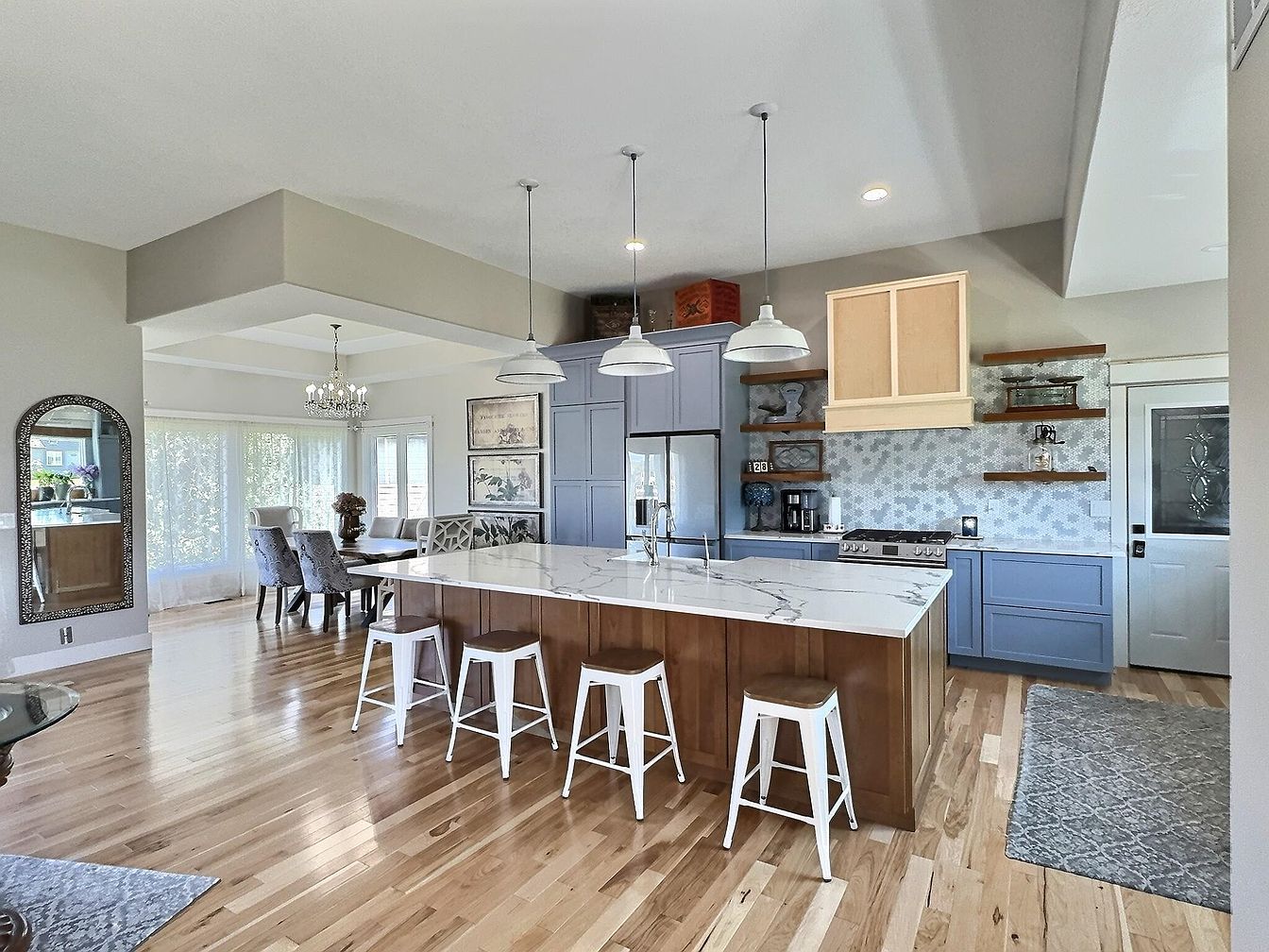 Beautiful kitchen interior in Newton, Kansas